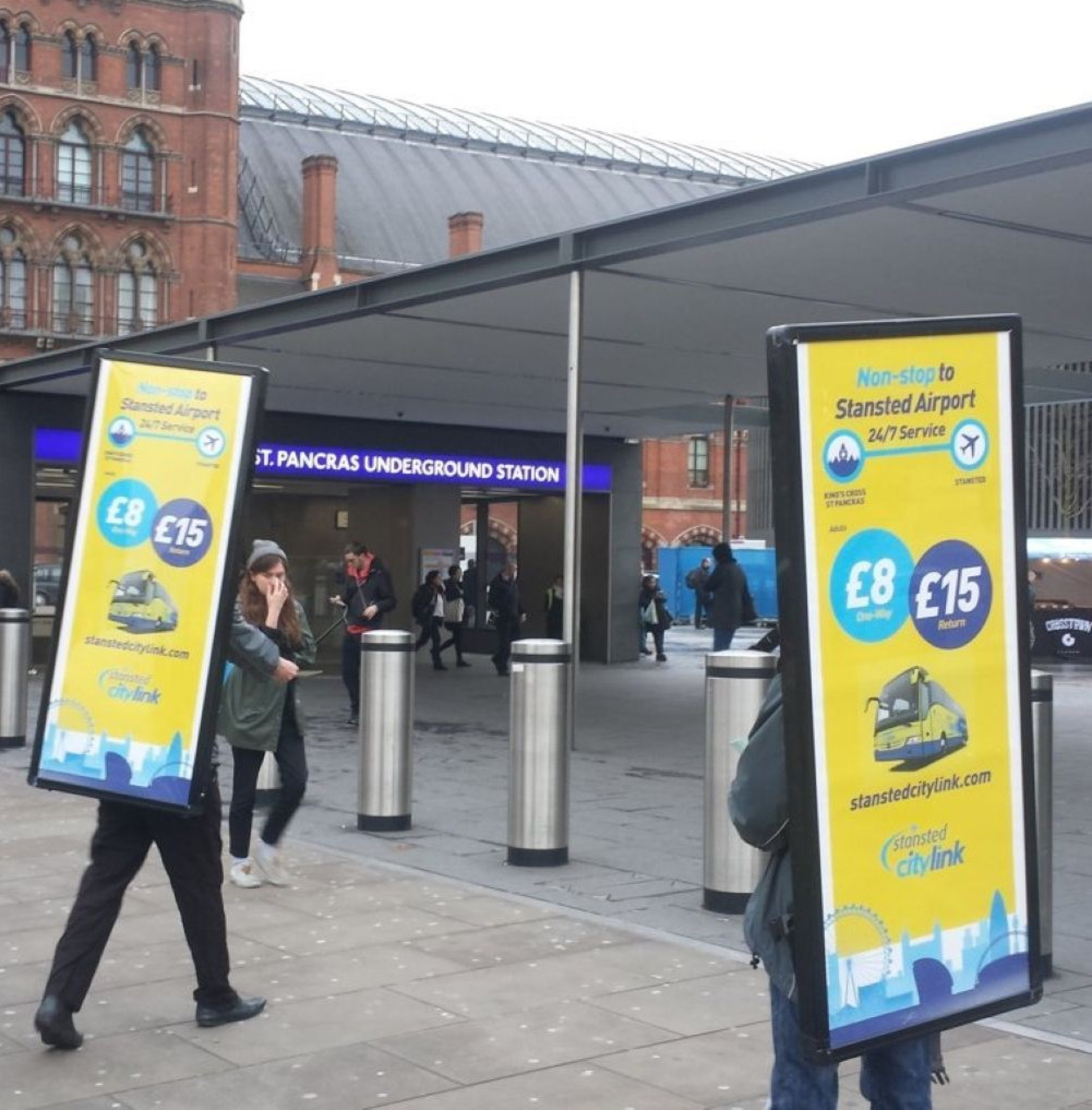 Image of Stansted City Link Promowalkers v2